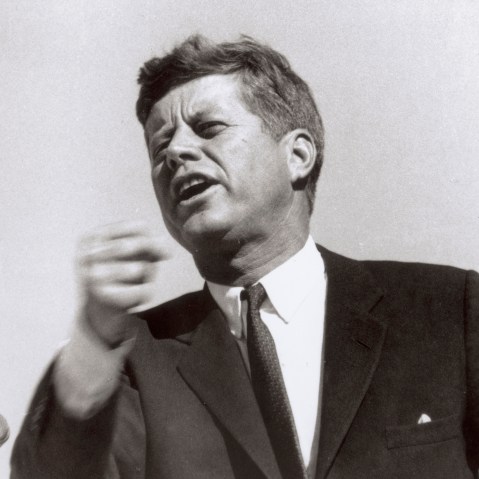 President John F. Kennedy  (Photo by Fotosearch/Getty Images, File).