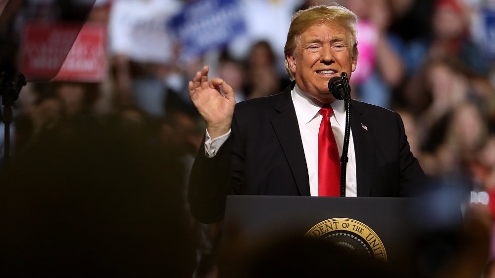 Image: President Trump Holds Rally In Great Falls, Montana