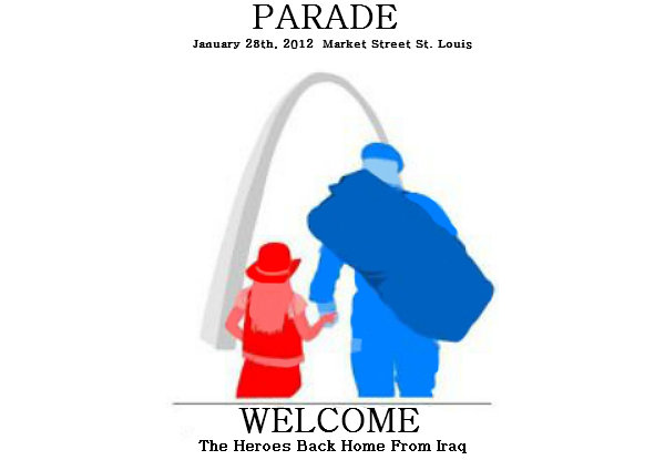 Parade for returning Iraq war vets