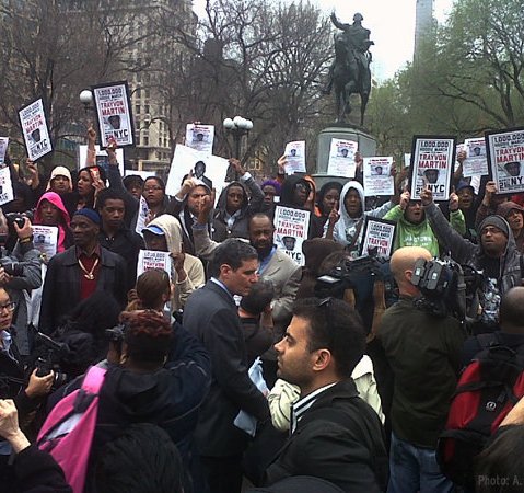 Million Hoodie March for Trayvon Martin