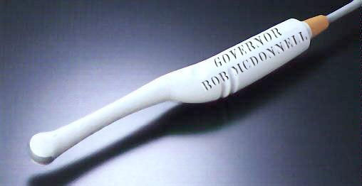 Commemorative Bob McDonnell vaginal  ultrasound probes!