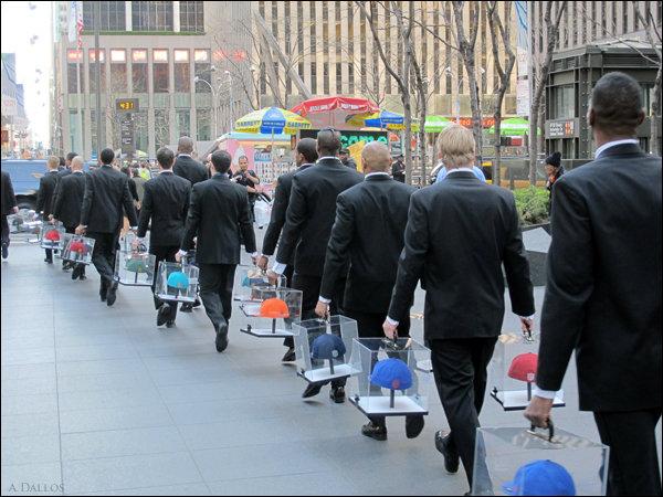 The NFL holds a sorting ceremony