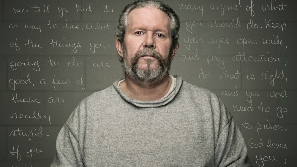 “I’m 55 years old now, and living in prison for the past six years. Let me tell ya kid, it’s no way to live.”