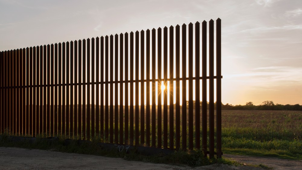 A section of the border fence ends along Avilia, off Military Highway, between Brownsville and McAllen, Texas. (Photo by Bryan Schutmaat for MSNBC)