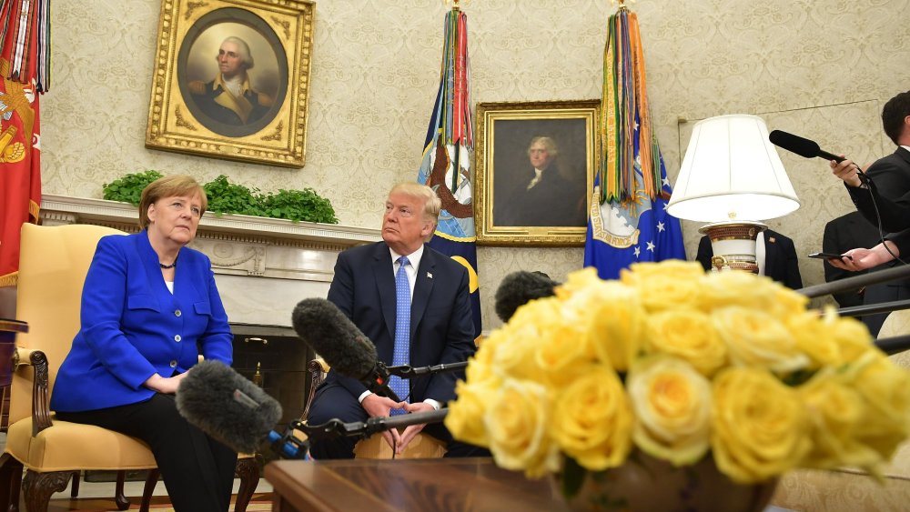 Image: US-GERMANY-TRUMP-MERKEL