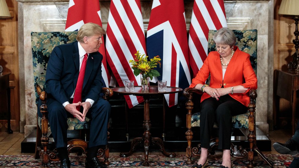 Image: BRITAIN-US-DIPLOMACY-TRUMP