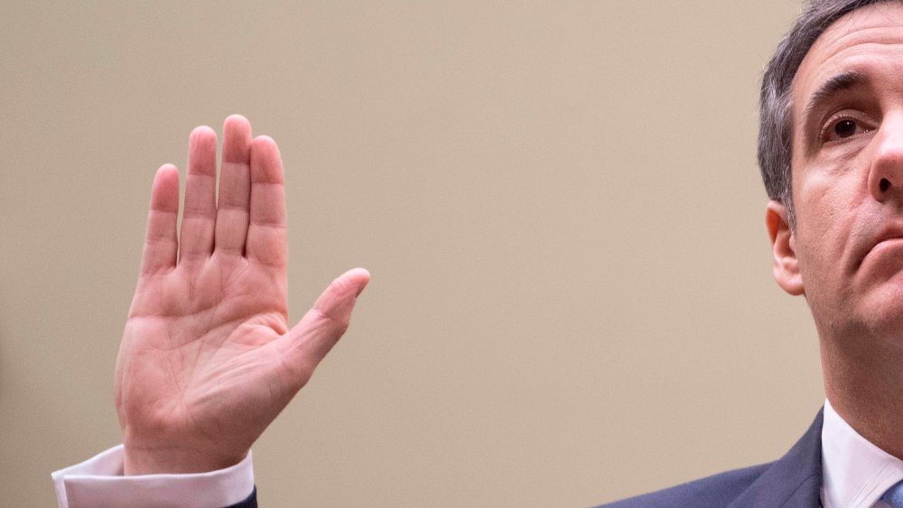 Michael Cohen, President Donald Trump's former personal attorney, is sworn in to testify before the House Oversight and Reform Committee in the Rayburn House Office Building on Capitol Hill in Washington, D.C. on February 27, 2019.