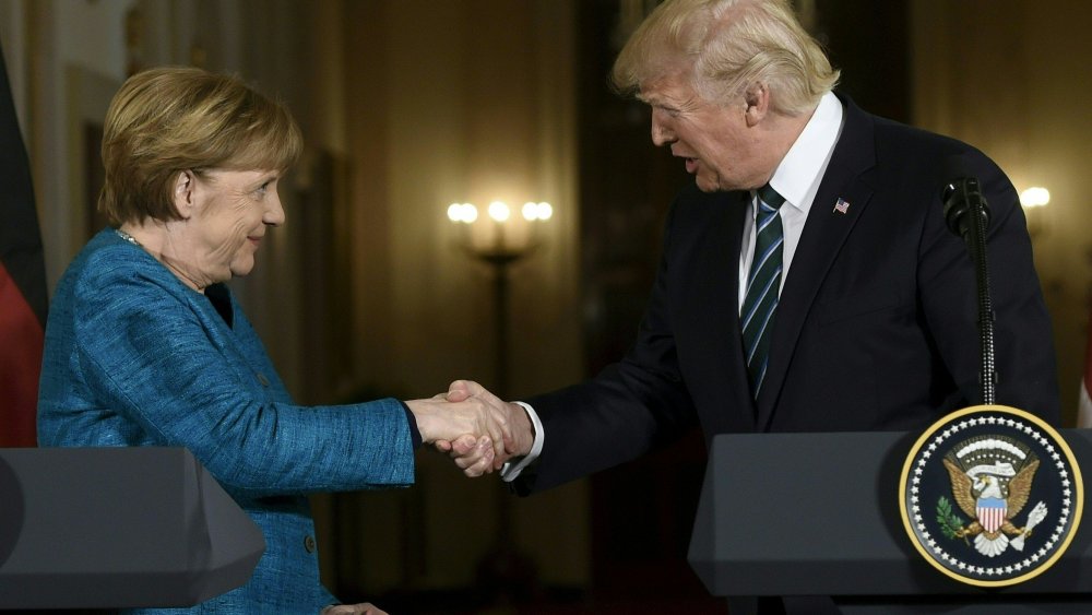 Image: US-GERMANY-TRUMP-MERKEL