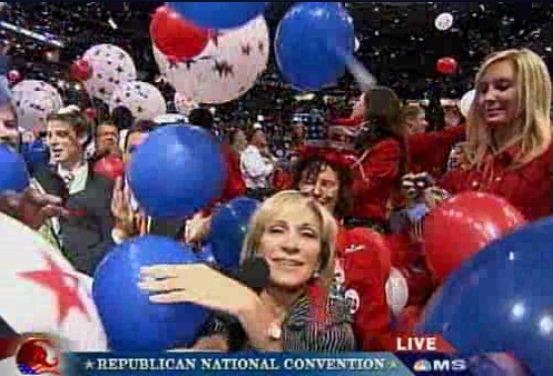 Andrea Mitchell reports from the floor of the Republican National Convention following the conclusion of Sen. John McCain's speech, September 4, 2008.
