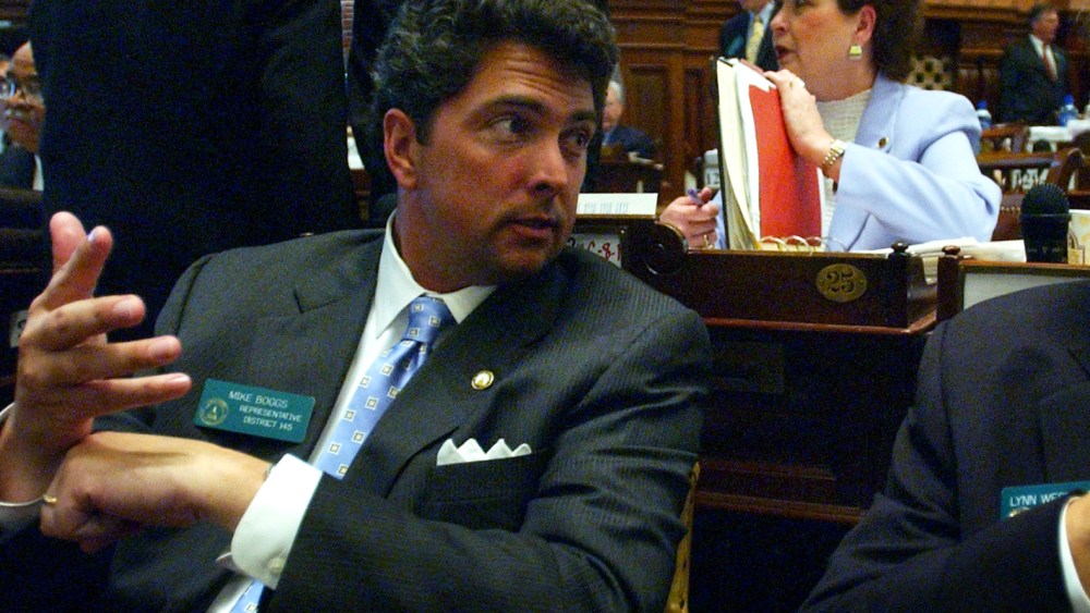 Michael Boggs, as a Georgia State Representative in 2004.
