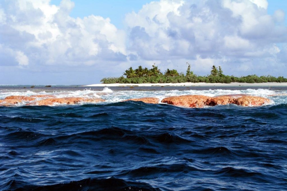 Rose Island, seen here, is part of three remote and uninhabited Pacific island chains that are protected from oil and gas extraction and commercial fishing.