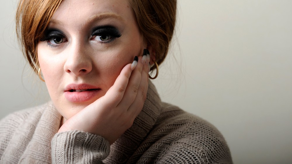 British singer-songwriter Adele poses for a portrait in West Hollywood, Calif., Feb. 2, 2009. (Photo by Chris Pizzello/AP)