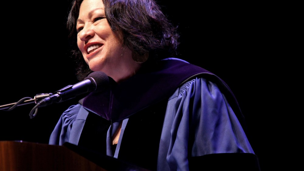 Associate Justice of the Supreme Court of the United States Sonia Sotomayor, June 4, 2010 in New York.
