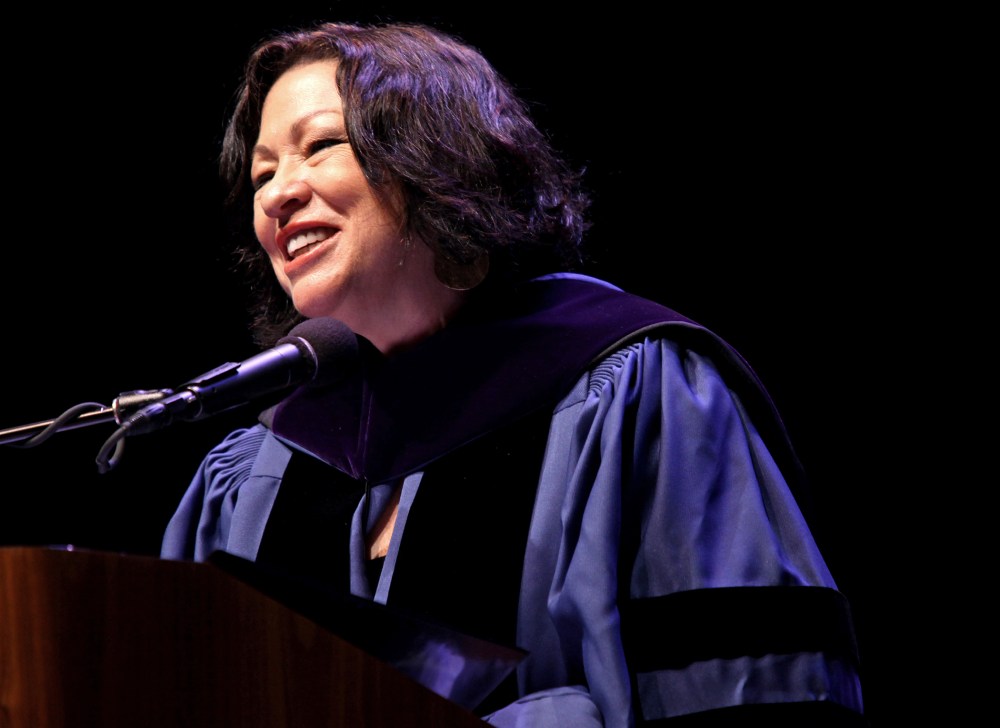 Associate Justice of the Supreme Court of the United States Sonia Sotomayor, June 4, 2010 in New York.