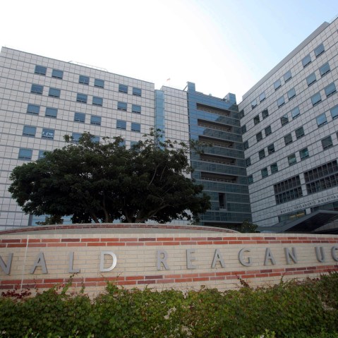 Pictured here, the Ronald Reagan UCLA Medical Center in the Westwood section of Los Angeles, Calif. (Photo by Nick Ut/AP)