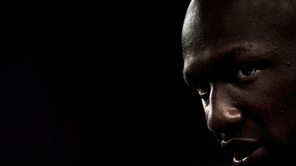 United States Lamar Odom looks on after a training session at Caja Magica stadium in Madrid, Aug. 20, 2010. (Photo by Daniel Ochoa de Olza/AP)