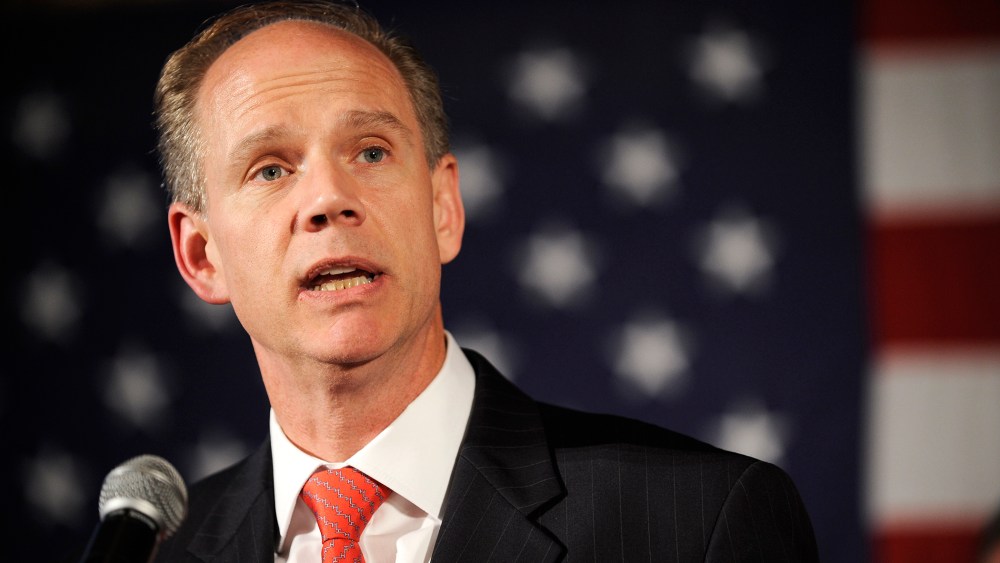 Republican New York State Attorney General candidate Dan Donovan speaks at an event on Nov. 2, 2010 in New York, N.Y. (Photo by Stephen Chernin/AP)