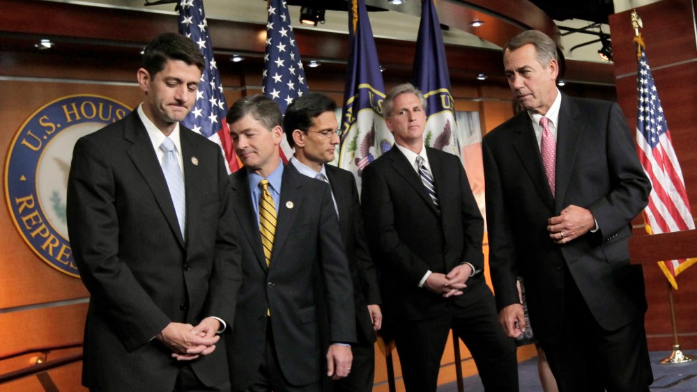 John Boehner, Paul Ryan, Eric Cantor, Kevin McCarthy, Jeb Hensarling