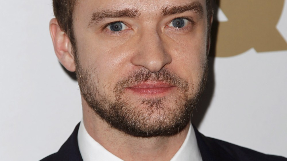 Justin Timberlake arrives at the 16th annual GQ "Men of the Year" party in Los Angeles, Thursday, Nov. 17, 2011. (AP Photo/Matt Sayles)
