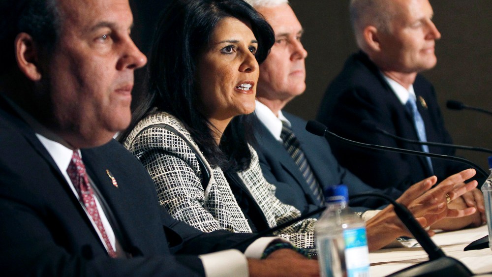 Nikki Haley, Chris Christie, Mike Pence, Rick Scott