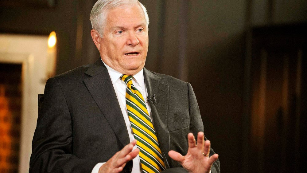 Former Defense Secretary Robert Gates talks with "Face the Nation," May 11, 2013.