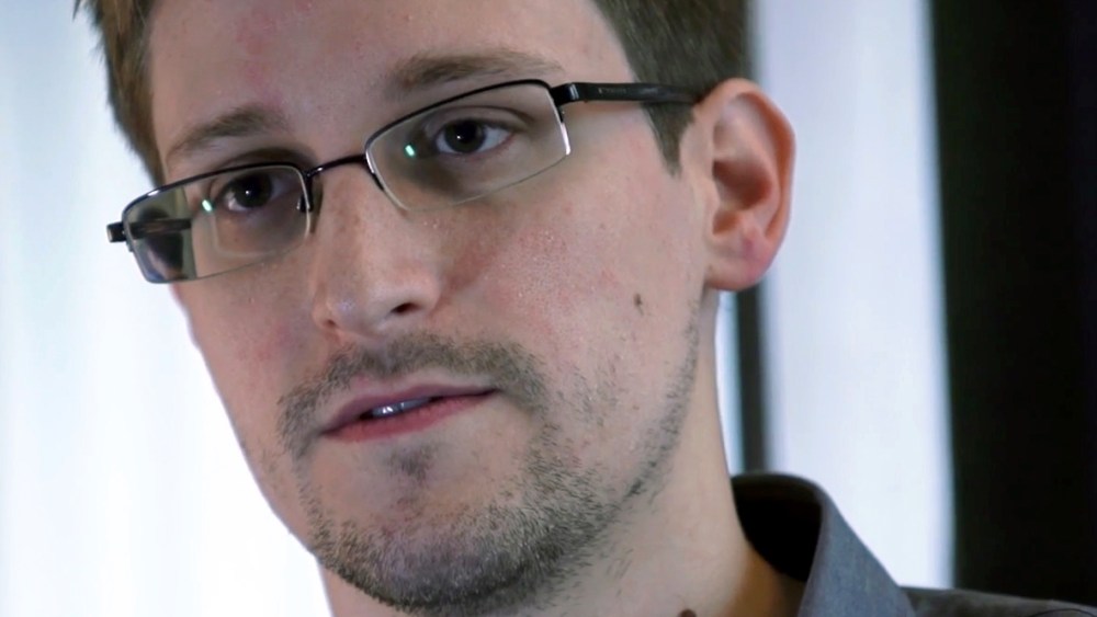 This photo provided by The Guardian Newspaper in London shows Edward Snowden (Photo by The Guardian/AP)