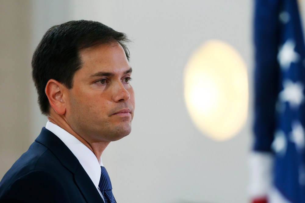 Sen. Marco Rubio, R-Fla., speaks at the Faith and Freedom Coalition Road to Majority Conference in Washington on Thursday, June 13, 2013.