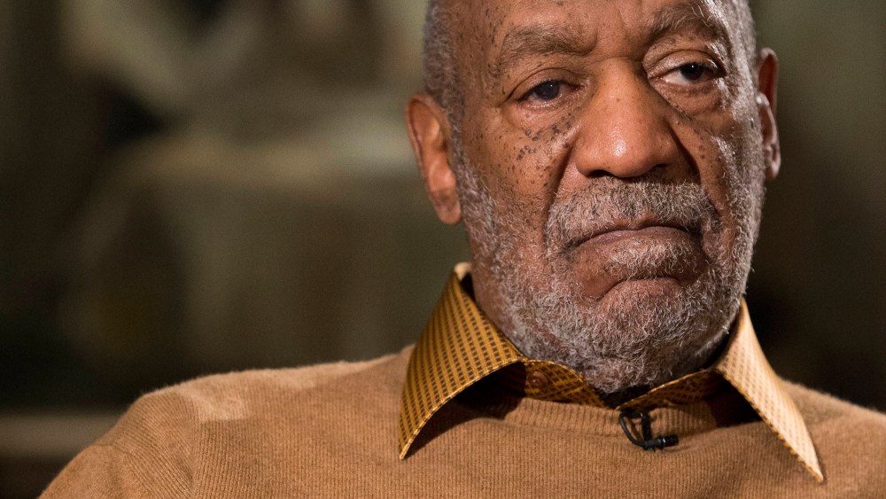 Bill Cosby pauses during an interview at the Smithsonian's National Museum of African Art in Washington on Nov. 6, 2014.