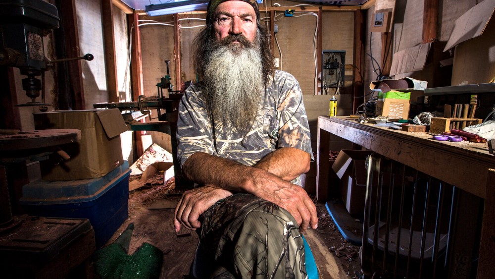 Phil Robertson from the series "Duck Dynasty" in an image released by A&E.