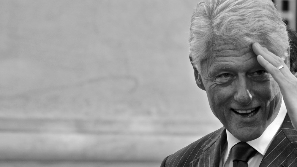Bill Clinton visits Yale Law School, Oct. 5, 2013.
