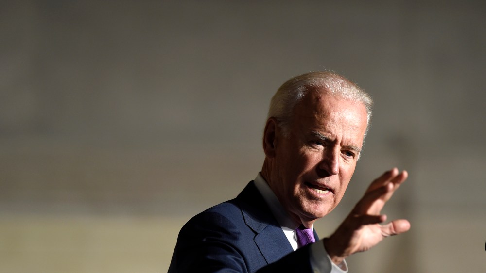 Vice President Joe Biden speaks at an event in Washington, D.C., on Sept. 9, 2014. (Photo by Susan Walsh/AP)
