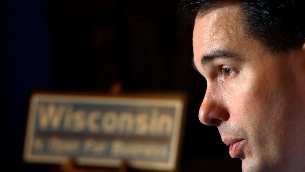 Wisconsin Gov. Scott Walker (Photo by Morry Gash/AP)