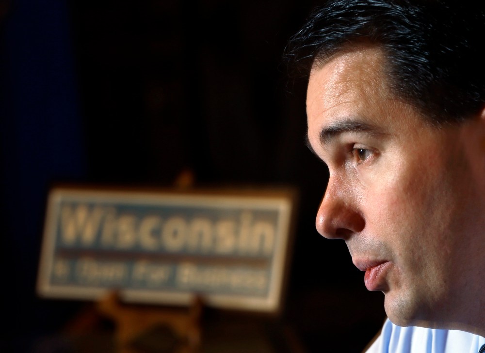Wisconsin Gov. Scott Walker (Photo by Morry Gash/AP)