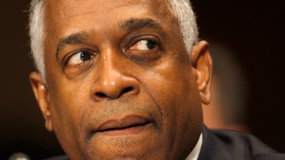 B. Todd Jones of  Minnesota, President  Obama's nominee for director of the Bureau of Alcohol, Tobacco, Firearms and Explosives, on Capitol Hill, Tuesday, June 11, 2013 (Photo by Jacquelyn Martin/AP Photo)