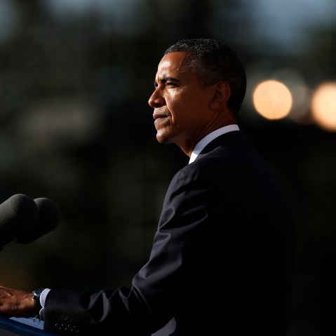 Barack Obama Speaking-Navy Yard Service