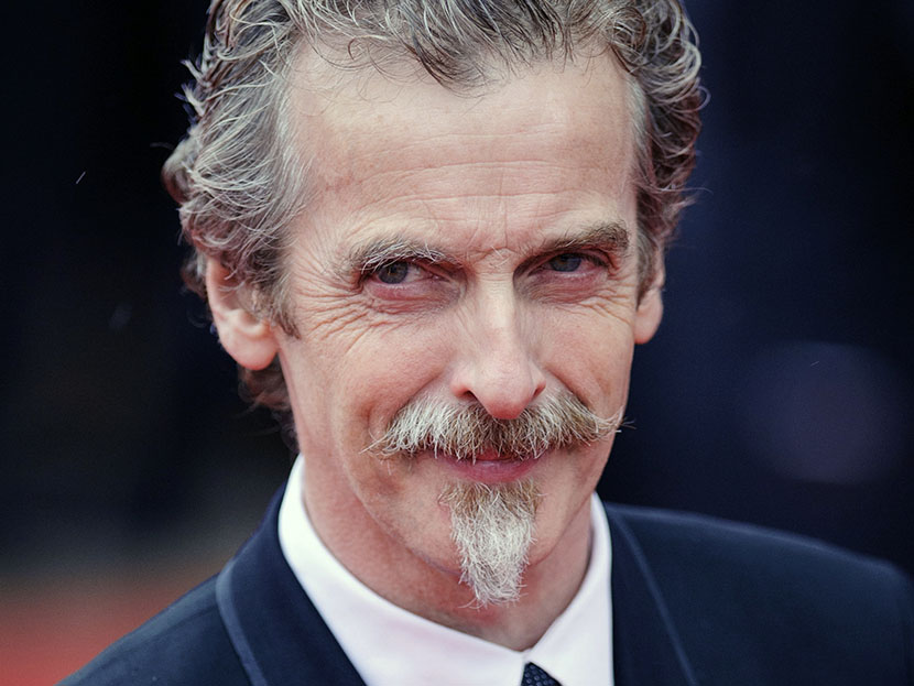 Glasgow-born actor and Oscar winner Peter Capaldi in London, May 12, 2013.  Peter Capaldi has been named as the next lead star for the long-running British science fiction TV series "Doctor Who." (Photo by Dominic Lipinski/AP)