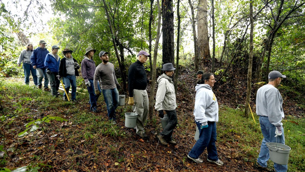 Furloughed employees from the Environmental Protection Agency