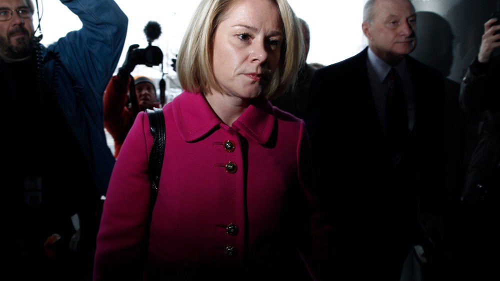 New Jersey Gov. Chris Christie's former Deputy Chief of Staff Bridget Kelly, arrives at court for a hearing on March 11, 2014, in Trenton, N.J.