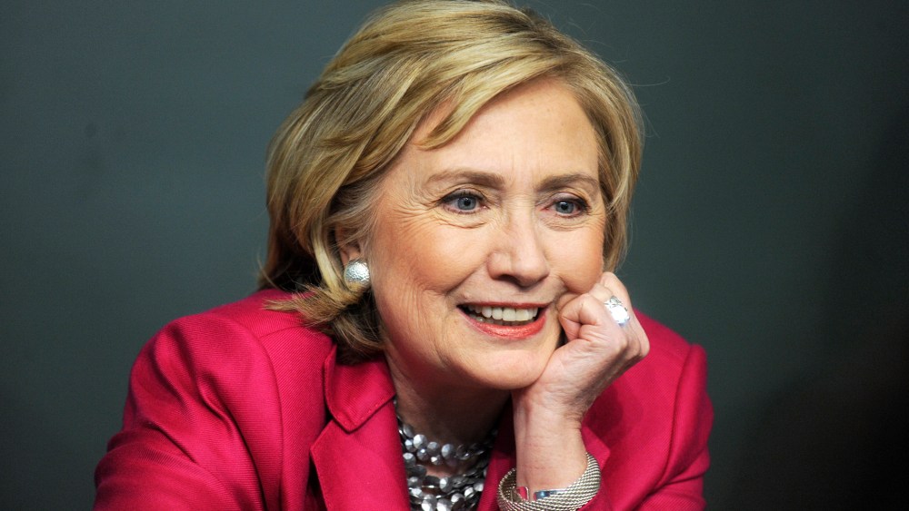 Former Secretary of State Hillary Clinton meets with people during a book signing on June 10, 2014 in New York, N.Y. (Photo by Dennis Van Tine/Geisler-Fotopres/picture-alliance/dpa/AP)