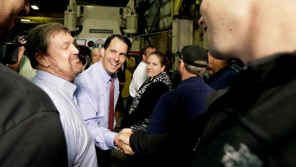 Scott Walker (Photo by Ann Heisenfelt/AP)