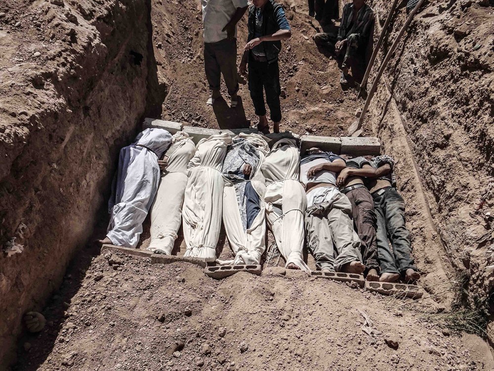 Aftermath of Chemical Weapon Attacks in Damascus, Syria - 21 Aug