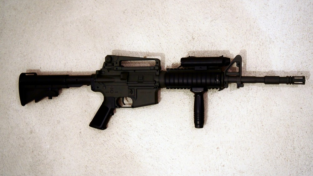 An airsoft rifle. (Photo by Sojka Libor/CTK/AP)