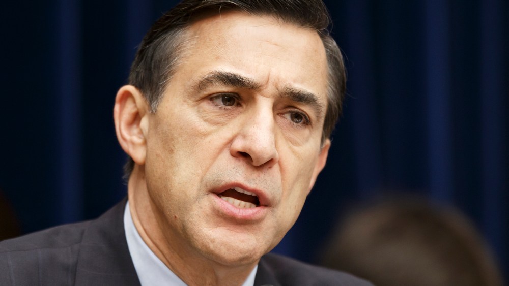 House Oversight Committee Chairman Darrell Issa, R-Calif., speaks during a hearing on Capitol Hill in Washington, April 10, 2014.