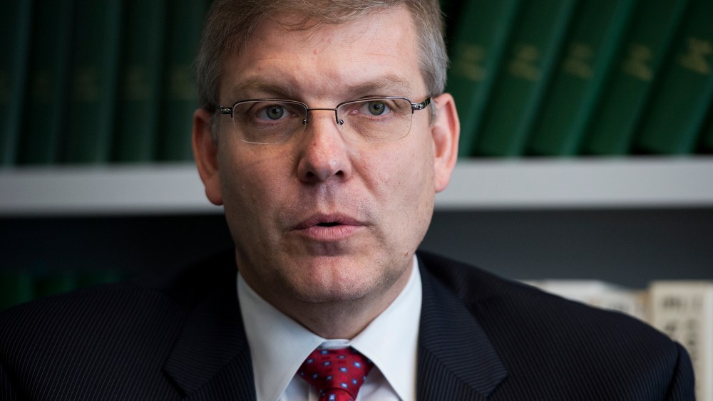 Rep. Barry Loudermilk, Republican from Georgia, interviewed as a candidate by Roll Call, February 10, 2014.