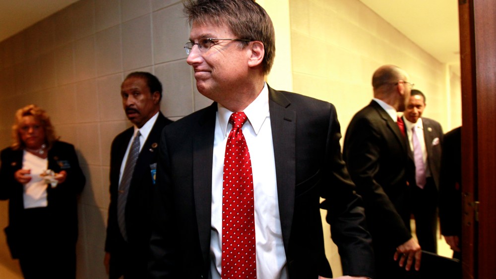 North Carolina Governor Pat McCrory