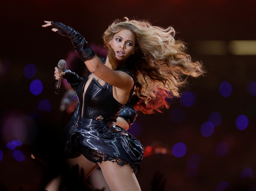 Beyonce performs at NFL Super Bowl XLVII  (AP Photo/Mark Humphrey)