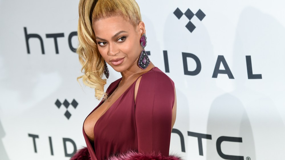 Singer Beyonce arrives at TIDAL X: 1020 Amplified by HTC at the Barclays Center, Oct. 20, 2015, in New York. (Photo by Evan Agostini/Invision/AP)