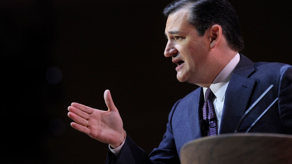 Sen. Ted Cruz, R-Texas, speaks at the Conservative Political Action Committee annual conference, March 6, 2014, in National Harbor, Md.