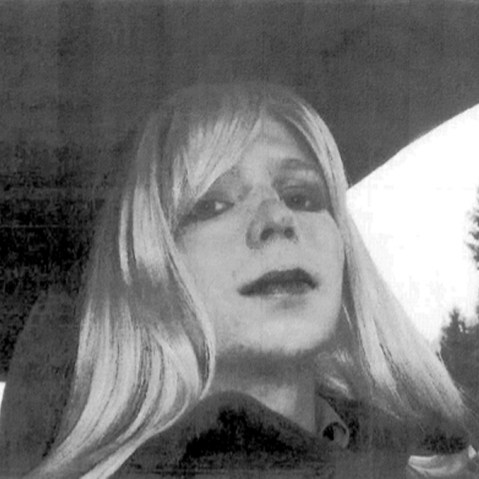 In this undated file photo provided by the U.S. Army, Pfc. Chelsea Manning poses for a photo. (Photo by U.S. Army/AP)