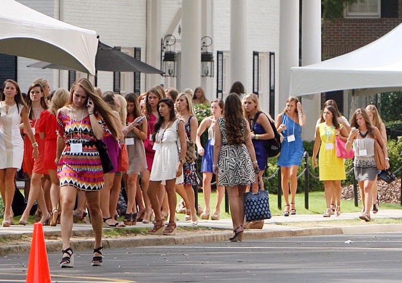 Sorority Rush - Collier Meyerson - 09/13/2013
